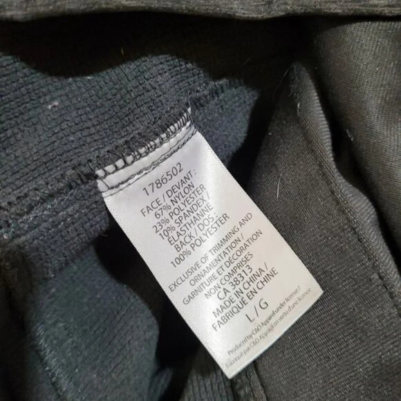 Karbon‎ Gray Softshell Jacket with Pink Zipper - Size Large - Picture 6 of 9